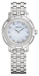 Bulova Accutron Biały/Stal Ø32 mm 63R138