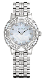 Bulova Accutron Biały/Stal Ø32 mm 63R139