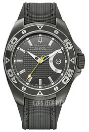 Bulova Accutron Czarny/Guma Ø41 mm 65B134