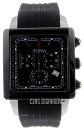 Bulova Czarny/Guma Ø40 mm 65B142