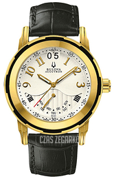 Bulova Accutron Biały/Skóra Ø42 mm 65C101