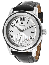 Bulova Accutron Srebrny/Skóra Ø43 mm 65C102