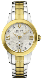 Bulova Srebrny/Stal Ø31 mm 65P100