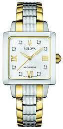 Bulova Accutron Srebrny/Stal w odcieniu złota 65P102