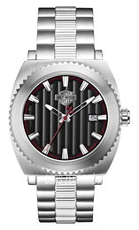 Bulova Harley-Davidson Czarny/Stal 76B164