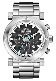Bulova Harley-Davidson Czarny/Stal 76B166
