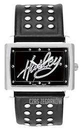 Bulova Harley-Davidson Czarny/Skóra 76L157