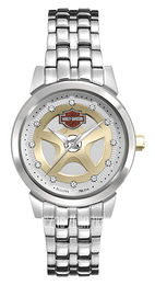 Bulova Harley-Davidson Srebrny/Stal Ø20 mm 78L114