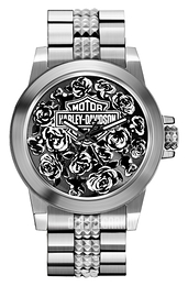 Bulova Harley-Davidson Szary/Stal 78L115