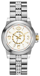 Bulova Kremowy/Stal 78L117