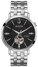 Bulova Czarny/Stal Ø41 mm 96A199