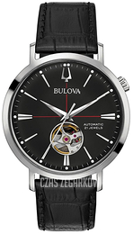 Bulova Dress Czarny/Skóra Ø41 mm 96A201