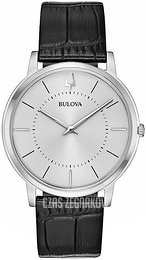 Bulova Classic Srebrny/Skóra Ø40 mm 96A202