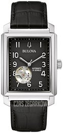 Bulova Sutton Czarny/Skóra 96A269