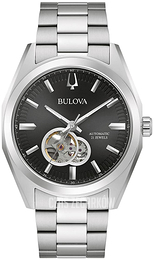 Bulova Surveyor Czarny/Stal Ø44 mm 96A270