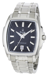 Bulova Precisionist Czarny/Stal 96B144