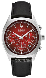 Bulova Accutron Czerwony/Skóra Ø41 mm 96B238