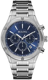 Bulova Niebieski/Stal Ø43 mm 96B248