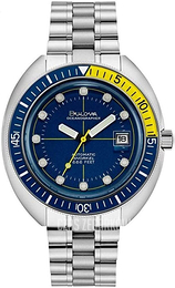 Bulova Oceanographer Niebieski/Stal Ø44 mm 96B320