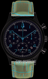 Bulova Classic Biały/Skóra Ø43 mm 96B355