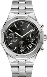 Bulova Classic Czarny/Stal Ø44 mm 96B410