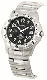 Bulova Czarny/Stal Ø35 mm 96B46