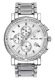 Bulova Highbridge Srebrny/Stal Ø39 mm 96E03