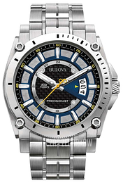 Bulova Precisionist Wielokolorowy/Stal Ø46 mm 96G131