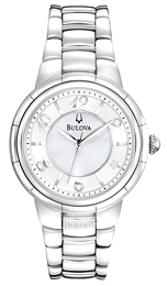 Bulova Dress Biały/Stal Ø33.5 mm 96L169