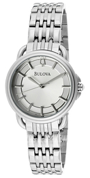 Bulova Dress Biały/Stal Ø30.7 mm 96L171