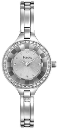 Bulova Crystal Srebrny/Stal Ø26 mm 96L177