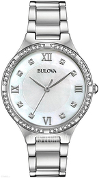 Bulova Classic Biały/Stal Ø34 mm 96L262