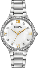 Bulova Classic Biały/Stal Ø34 mm 96L263
