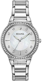 Bulova Biały/Stal Ø32 mm 96L267