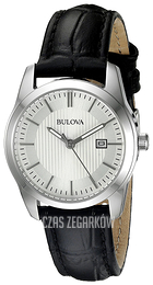 Bulova Srebrny/Skóra Ø30 mm 96M129