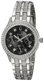 Bulova Czarny/Stal Ø33 mm 96N110