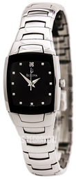 Bulova Diamond Czarny/Stal 96P102