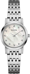 Bulova Diamond Biały/Stal Ø27 mm 96P175