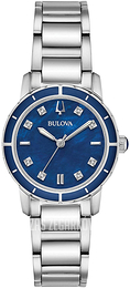 Bulova Niebieski/Stal Ø30 mm 96P195