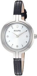Bulova Rhapsody Srebrny/Skóra Ø30 mm 96P211