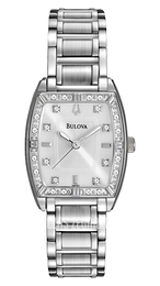 Bulova Highbridge Biały/Stal 96R162