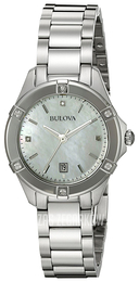 Bulova Diamond Srebrny/Stal Ø27 mm 96R205