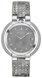 Bulova Szary/Skóra Ø35 mm 96R218