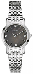 Bulova Diamond Czarny/Stal Ø27 mm 96S148