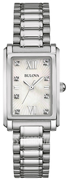 Bulova Biały/Stal 96S157