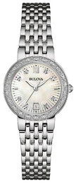 Bulova Diamond Biały/Stal Ø26 mm 96W203