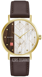 Bulova Frank Lloyd Wright Wielokolorowy/Skóra Ø39 mm 97A141