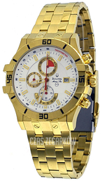 Bulova Srebrny/Pozlacana Ø46 mm 97B111