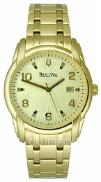 Bulova Precisionist Żółte złoto/Stal w odcieniu złota Ø40 mm 97B112