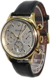 Bulova Srebrny/Skóra Ø42 mm 97B167